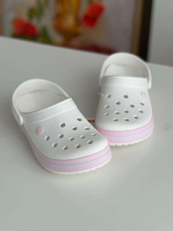 Жіночі Crocs Крокбенд Crocband Clog Milk Pink — фото 11