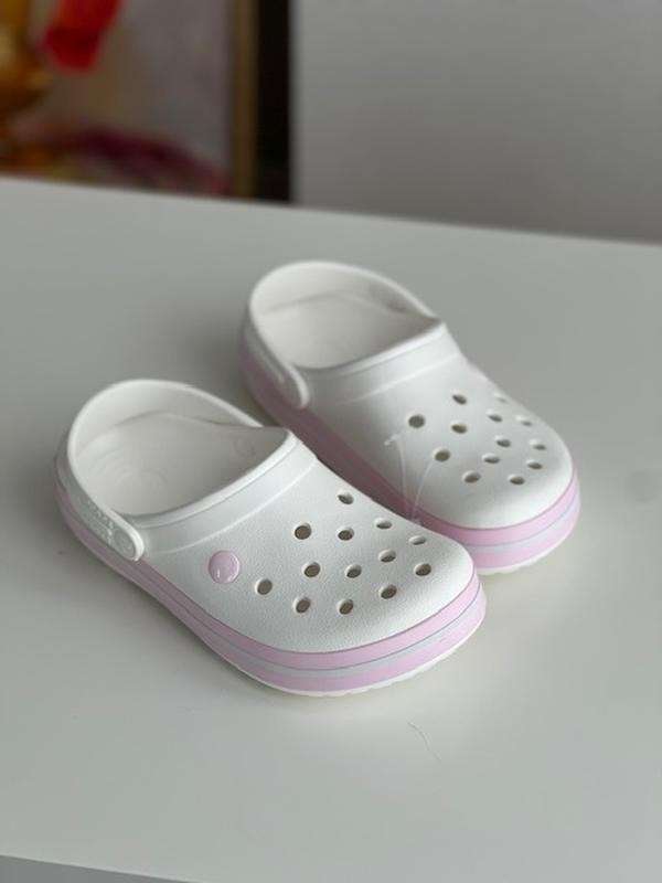 Жіночі Crocs Крокбенд Crocband Clog Milk Pink — фото 12