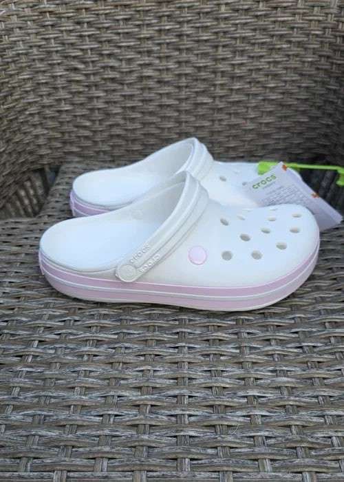 Жіночі Crocs Крокбенд Crocband Clog Milk Pink — фото 6