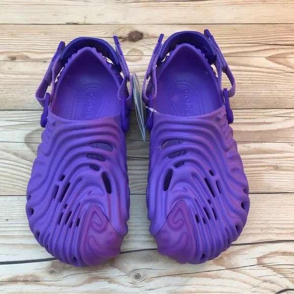 Дитячі Crocs Фіолетові Salehe Bembury X The Pollex Clog Dewberry — фото 12