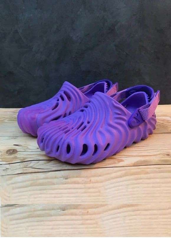 Дитячі Crocs Фіолетові Salehe Bembury X The Pollex Clog Dewberry — фото 7