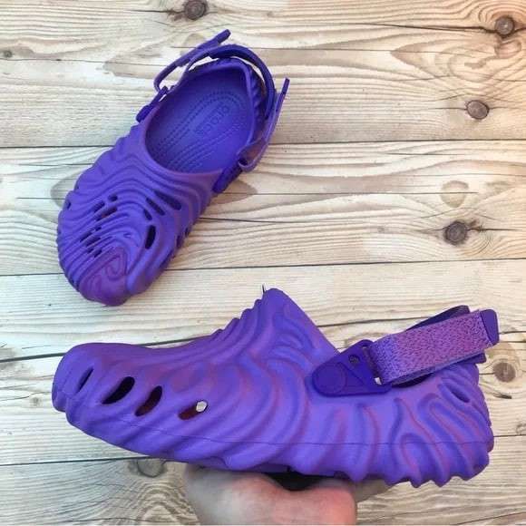 Дитячі Crocs Фіолетові Salehe Bembury X The Pollex Clog Dewberry — фото 9