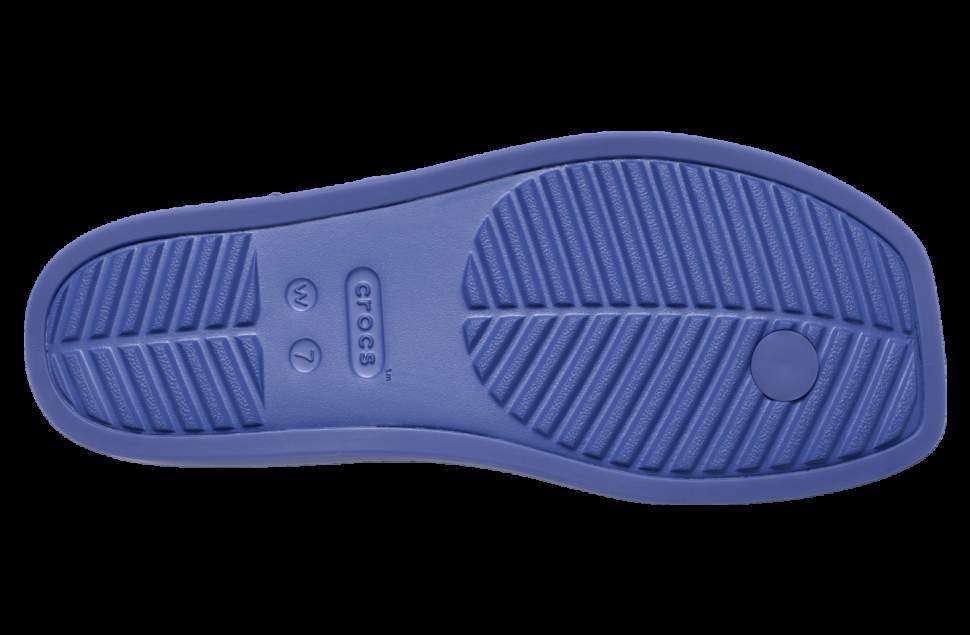 Жіночі сандалі Маямі Сині Crocs Miami Thong Flip Sapphire — фото 4