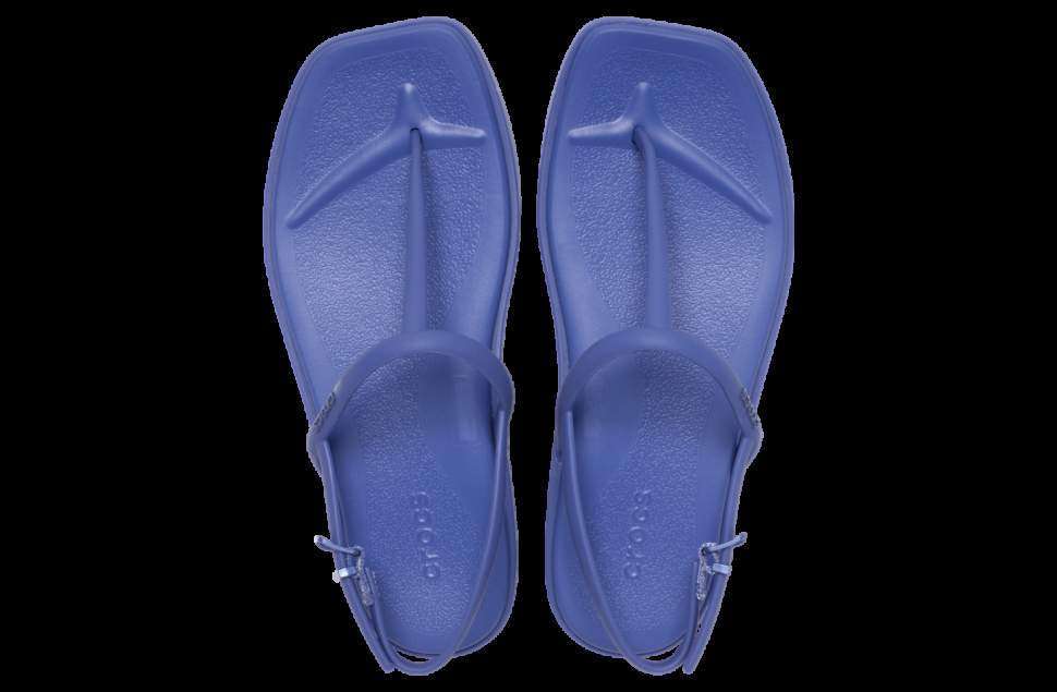Жіночі сандалі Маямі Сині Crocs Miami Thong Flip Sapphire — фото 5