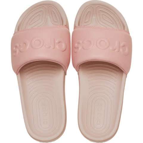 Жіночі шльопанці Рожеві Crocs Women's All Day Slide Powder Pink — фото 5