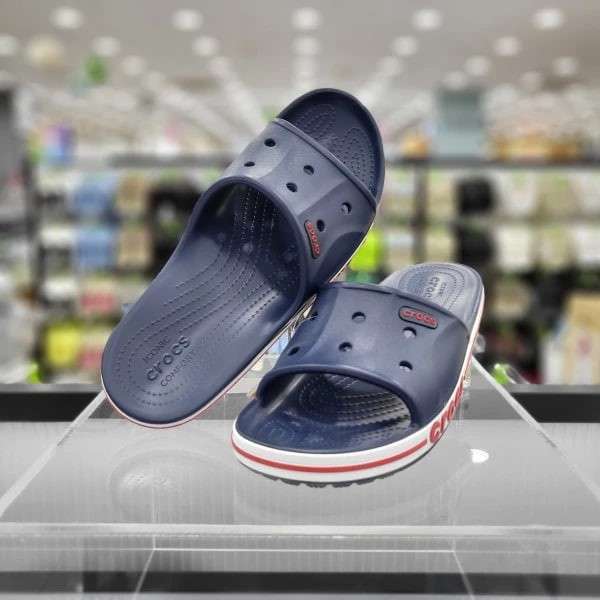 Crocs Слайд Баябенд Сині Bayaband Slide Navy White — фото 13