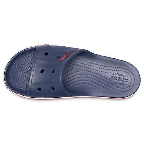 Crocs Слайд Баябенд Сині Bayaband Slide Navy White — фото 4