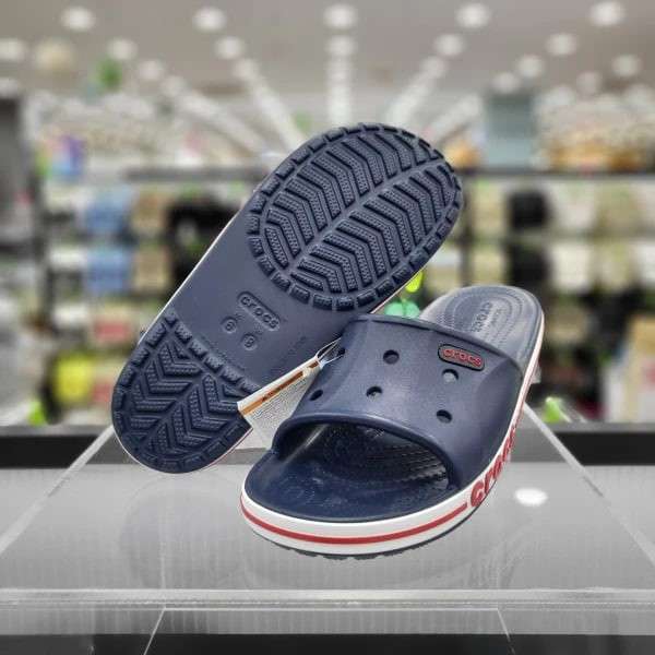 Crocs Слайд Баябенд Сині Bayaband Slide Navy White — фото 8