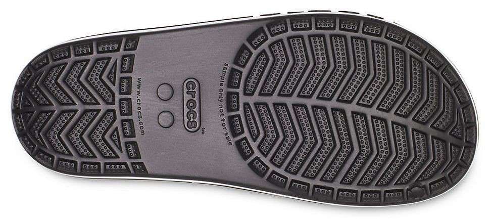 Шльопанці Баябенд Чорні Crocs Bayaband Slide Black\White — фото 4
