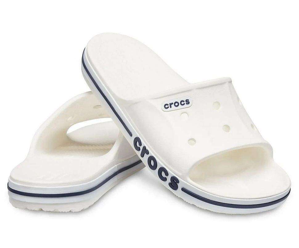 Crocs Слайд Баябенд Білі Bayaband Slide White/Navy