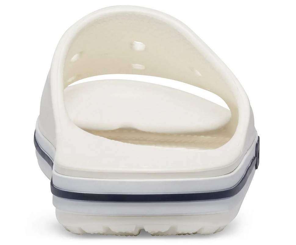 Crocs Слайд Баябенд Білі Bayaband Slide White/Navy — фото 2
