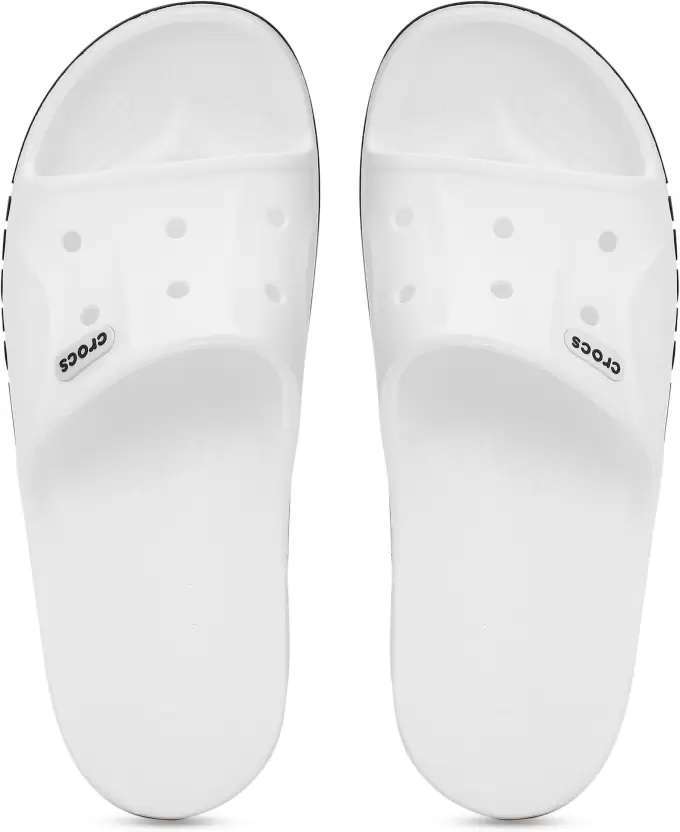 Crocs Слайд Баябенд Білі Bayaband Slide White/Navy — фото 4