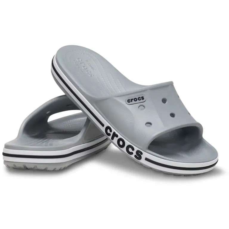Crocs Шльопанці Слайд Баябенд Світло Сірі Сrocs Bayaband Slide Light Grey — фото