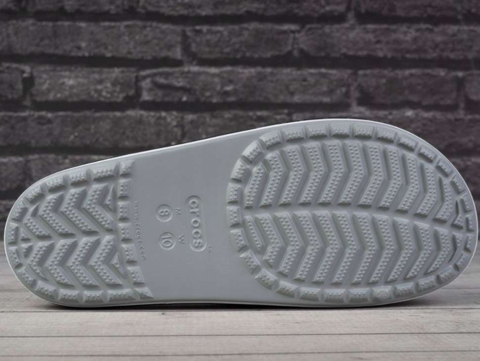 Crocs Шльопанці Слайд Баябенд Світло Сірі Сrocs Bayaband Slide Light Grey — фото 8
