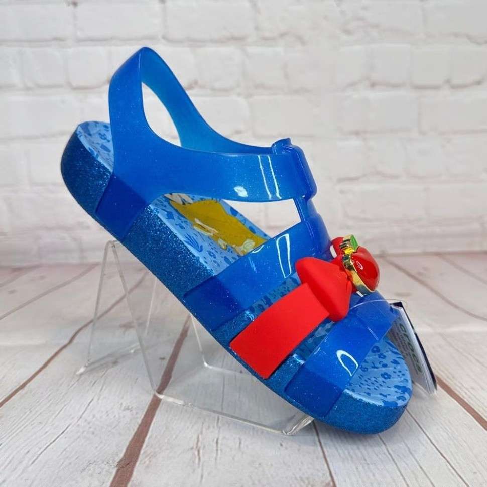 Дитячі сандалії Ісабелла Блакитні Crocs Disney Princess Isabella Glitter Sandals — фото 14