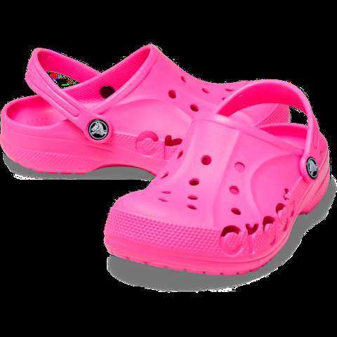 Дитячі Бая Crocs для дівчинки Рожеві Baya Clog Kids Electric Pink