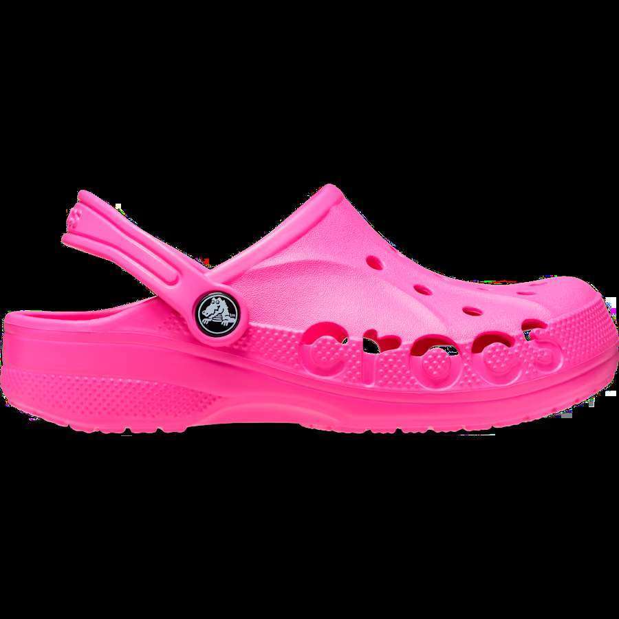 Дитячі Бая Crocs для дівчинки Рожеві Baya Clog Kids Electric Pink — фото 5