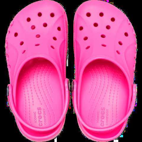 Дитячі Бая Crocs для дівчинки Рожеві Baya Clog Kids Electric Pink — фото 6