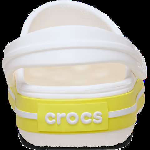 Жіночі Crocs Крокбенд Crocband Clog White / Cyber Yellow — фото 3