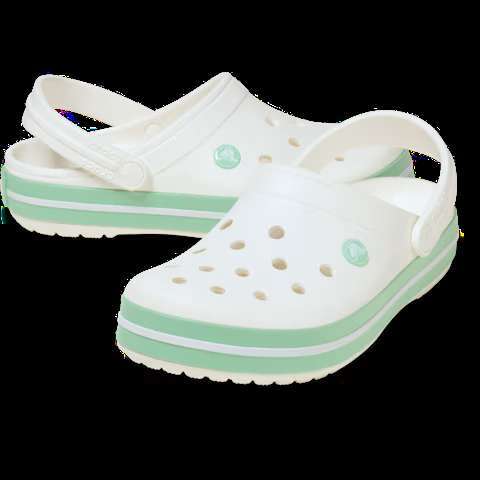 Жіночі Crocs Крокбенд Crocband Clog White / Spearmint — фото 1