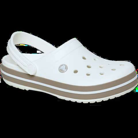 Crocs Крокбенд Клог Білі Crocband Clog White / Taupe — фото 3