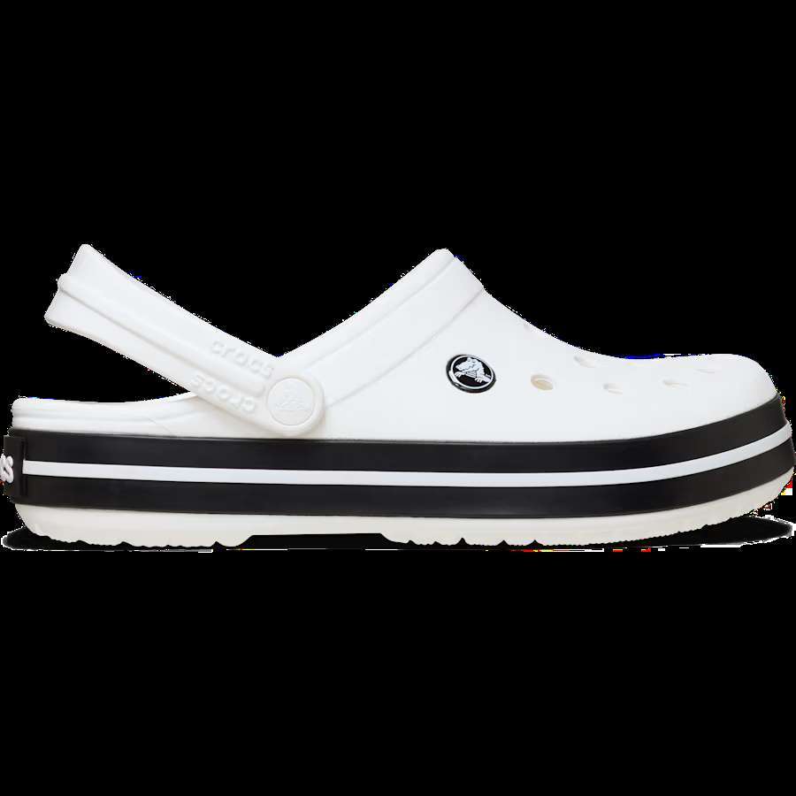 Чоловічі Crocs Крокбенд Crocband Clog White/ White / Black — фото 2