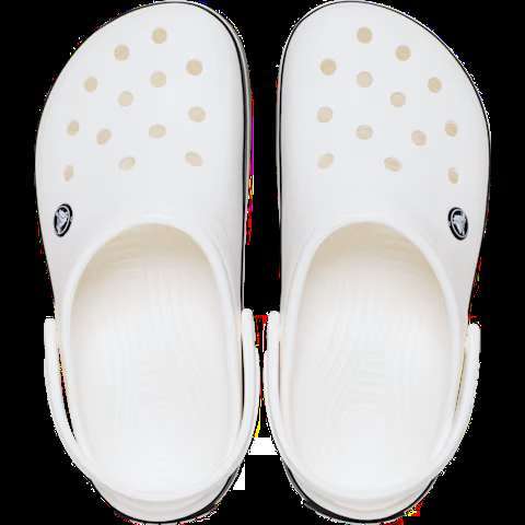 Чоловічі Crocs Крокбенд Crocband Clog White/ White / Black — фото 3