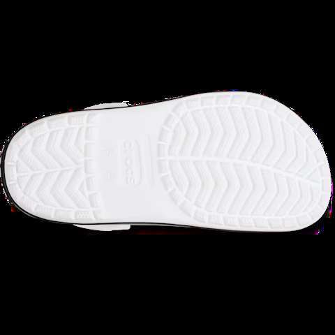 Чоловічі Crocs Крокбенд Crocband Clog White/ White / Black — фото 4