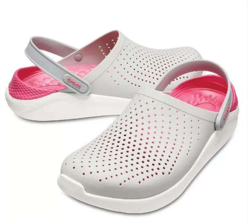 Дитячі Crocs для дівчинки LiteRide Pearl/White Clog