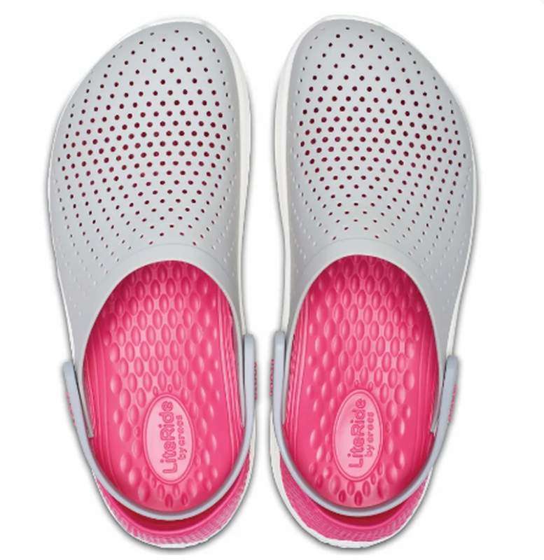 Дитячі Crocs для дівчинки LiteRide Pearl/White Clog — фото 11