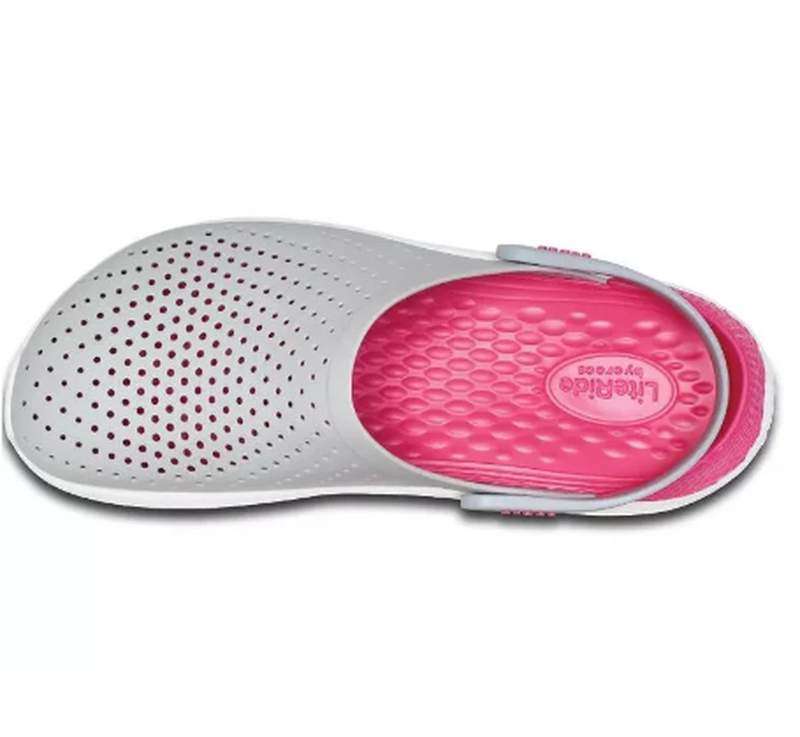Дитячі Crocs для дівчинки LiteRide Pearl/White Clog — фото 9