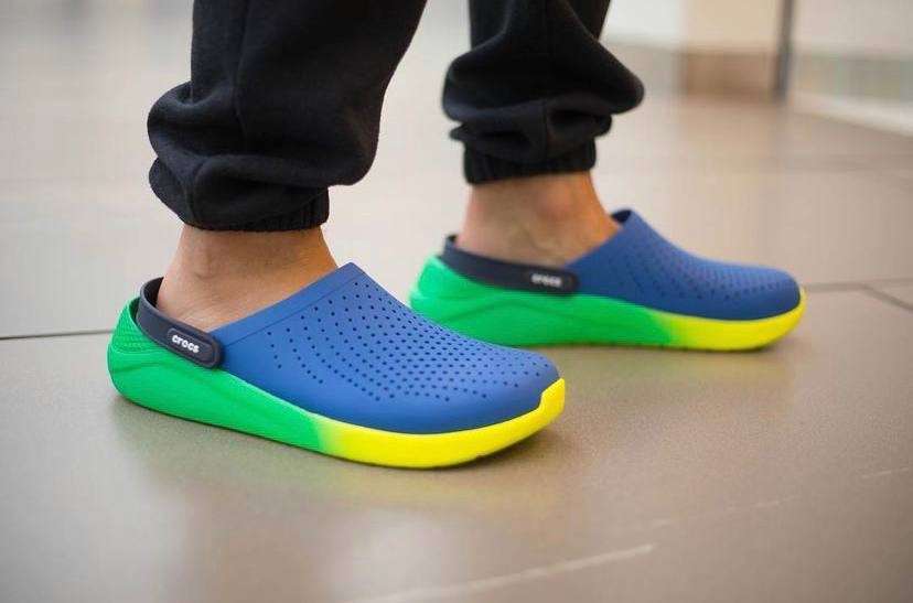 Чоловічі Crocs Лайтрайд Клог Наві Цитрус Literide Clog Navy Citrus — фото 2