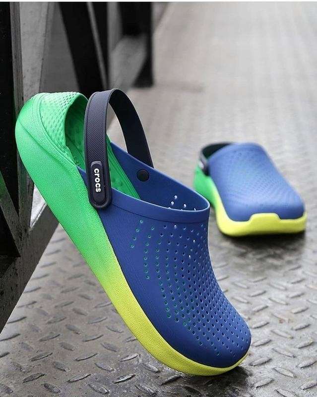Чоловічі Crocs Лайтрайд Клог Наві Цитрус Literide Clog Navy Citrus — фото 4