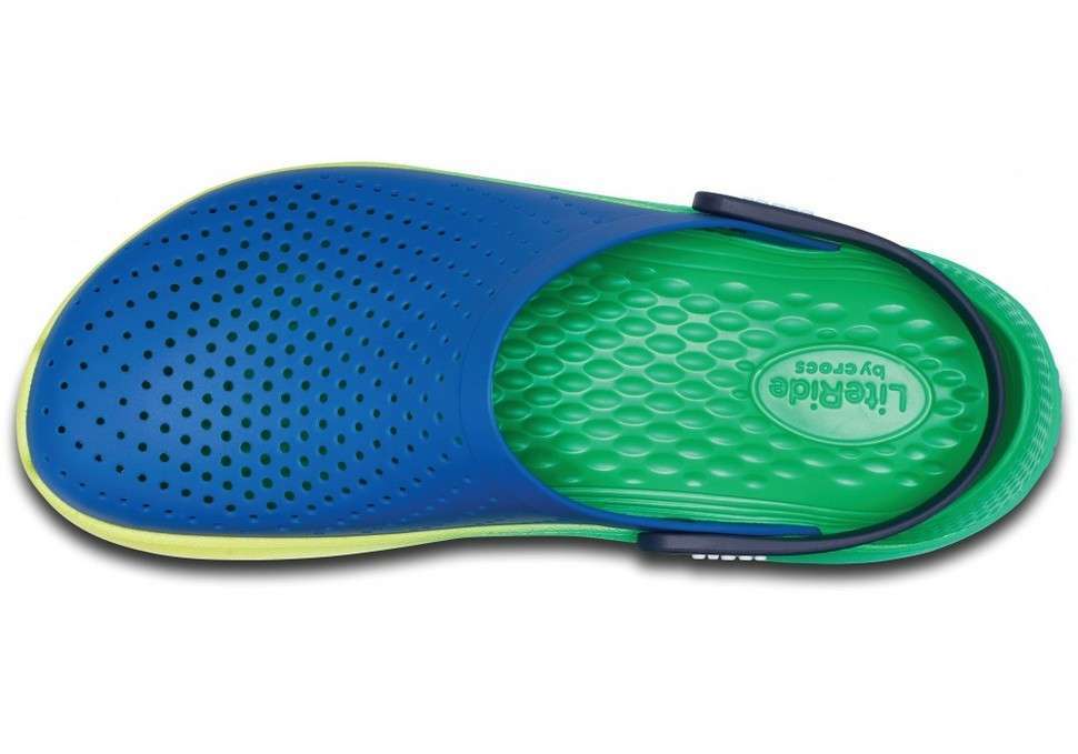 Чоловічі Crocs Лайтрайд Клог Наві Цитрус Literide Clog Navy Citrus — фото 8