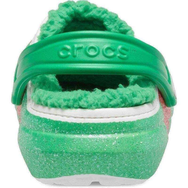 Чоловічі Crocs Класік Зелені Новорічні Теплі Classic Holiday Lined Clog Multi — фото 3