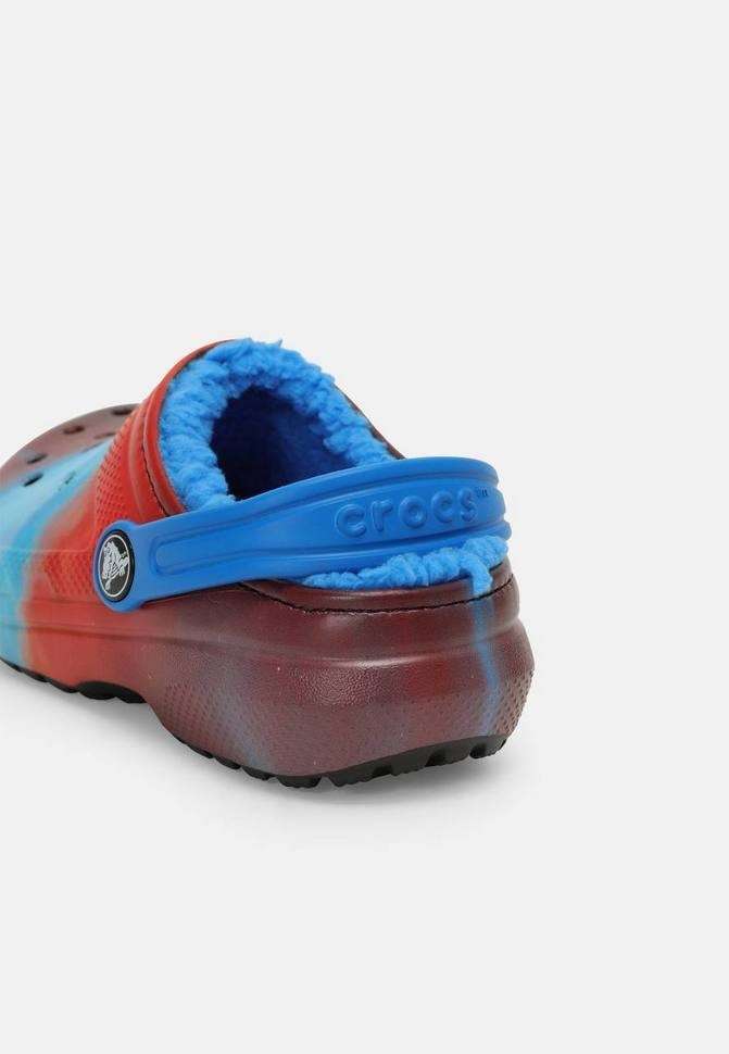 Дитячі Crocs утеплені Classic Lined Clog k Bright Cobalt Kids — фото 5