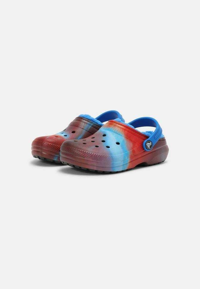 Дитячі Crocs утеплені Classic Lined Clog k Bright Cobalt Kids — фото 7