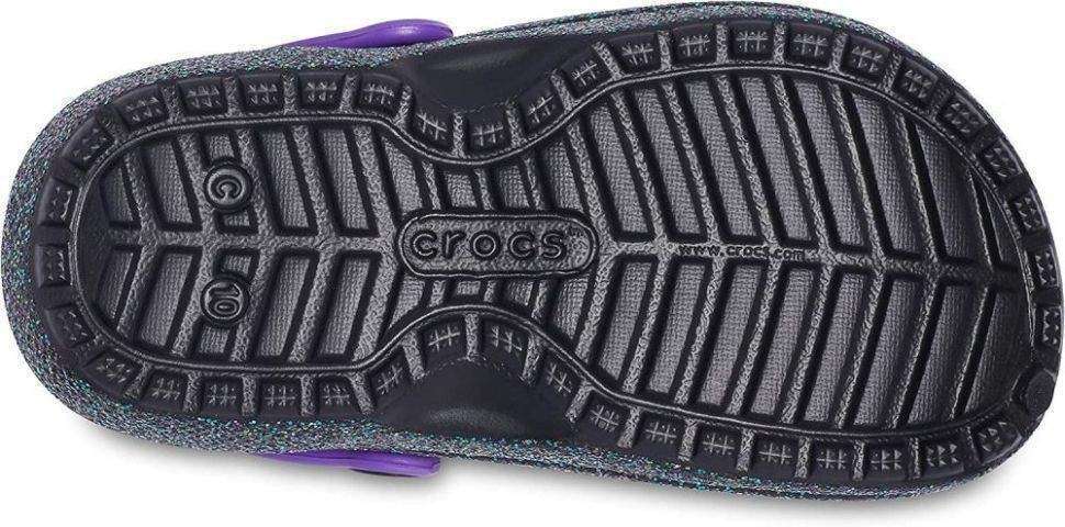 Дитячі Crocs Утеплені Classic Glitter Lined Clog Kids Starry Skies — фото 8