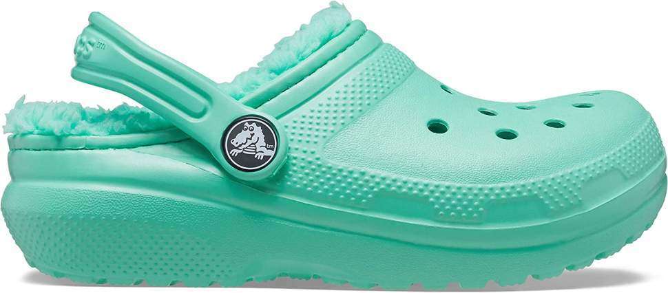 Дитячі Crocs Утеплені Classic Lined Clog Kids Phistachio — фото 2