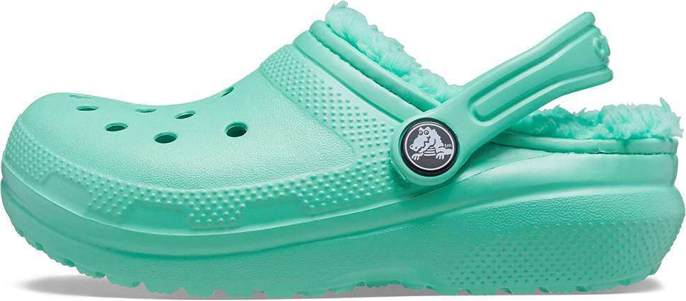 Дитячі Crocs Утеплені Classic Lined Clog Kids Phistachio — фото 5