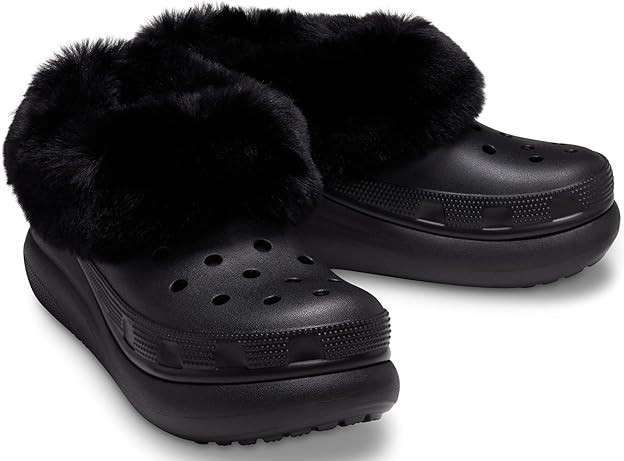 Жіночі Crocs утеплені Furever Crush Black