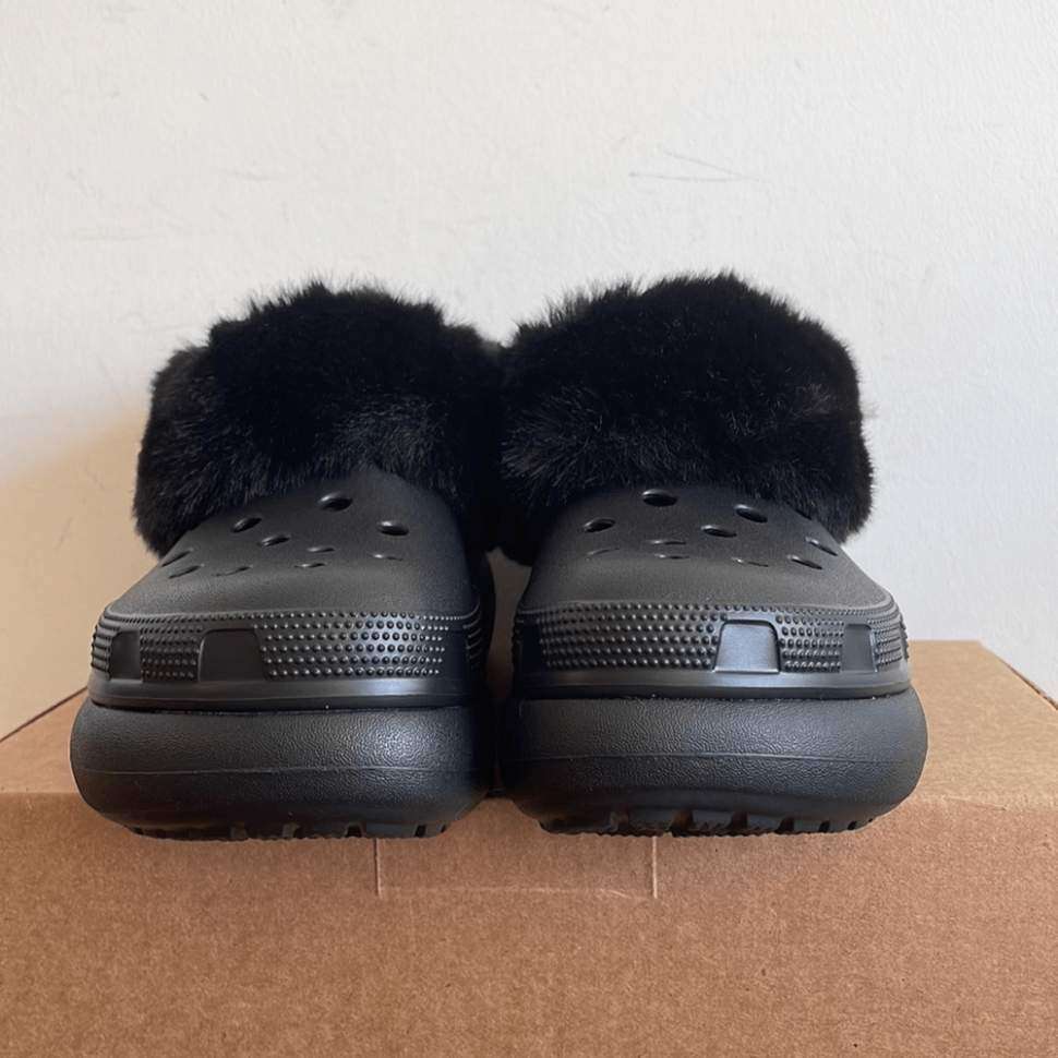 Жіночі Crocs утеплені Furever Crush Black — фото 7