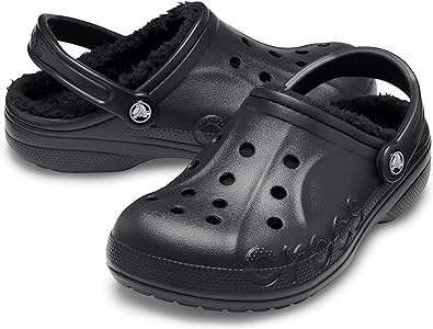 Crocs Бая Клог Чорні Теплі Baya Lined Clog Black