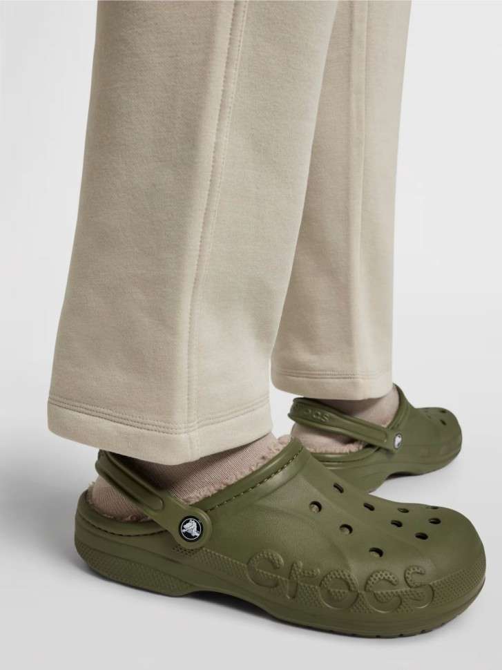 Crocs Бая Теплі Зелені Baya Lined Clog Army Green — фото 7