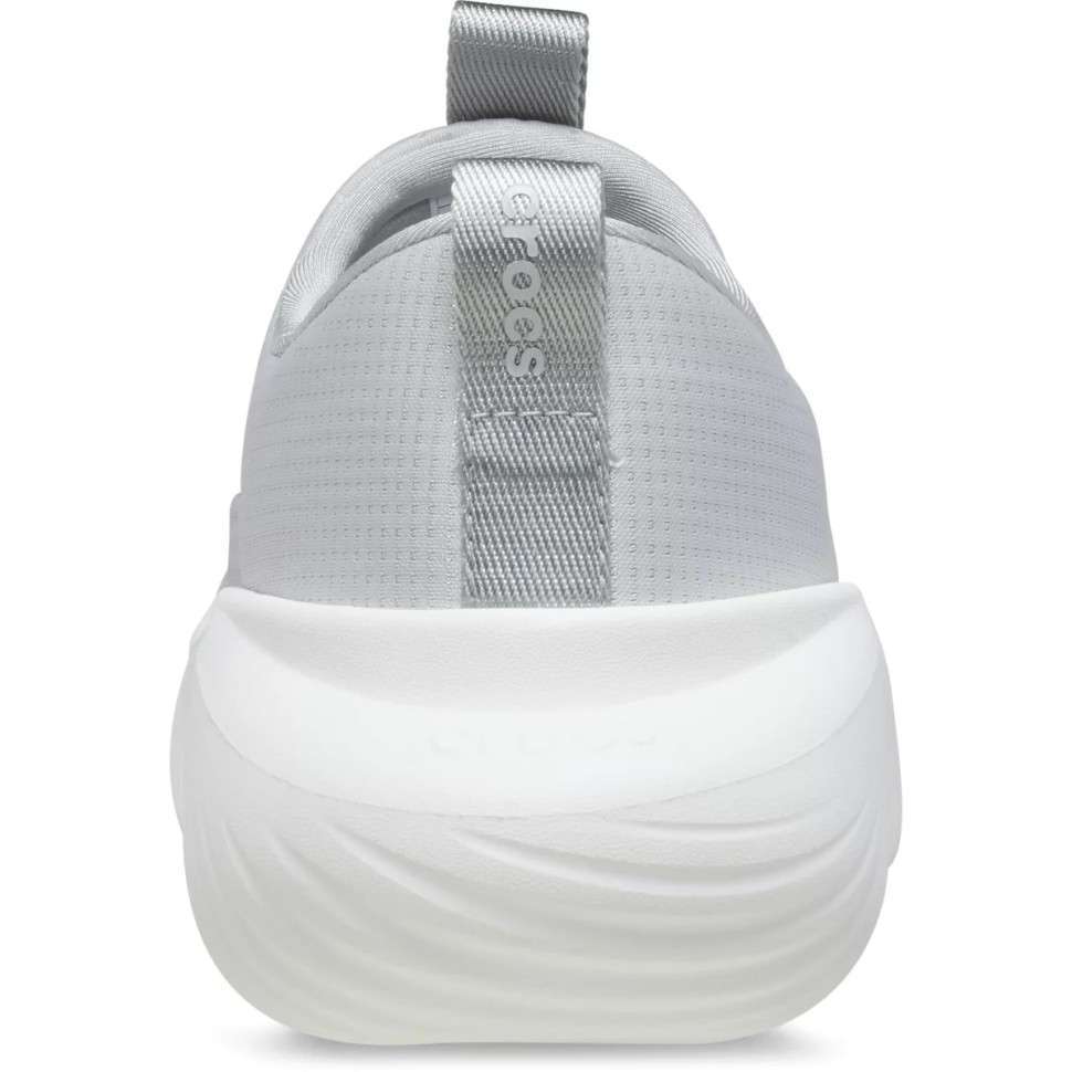 Жіночі Crocs Кросівки Меллоу Сірі Mellow Ease Slip on Atmosphere / White — фото 4