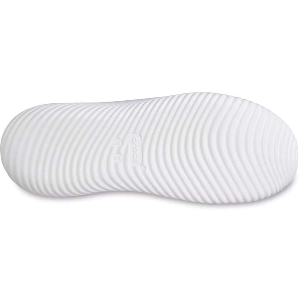 Жіночі Crocs Кросівки Меллоу Сірі Mellow Ease Slip on Atmosphere / White — фото 6
