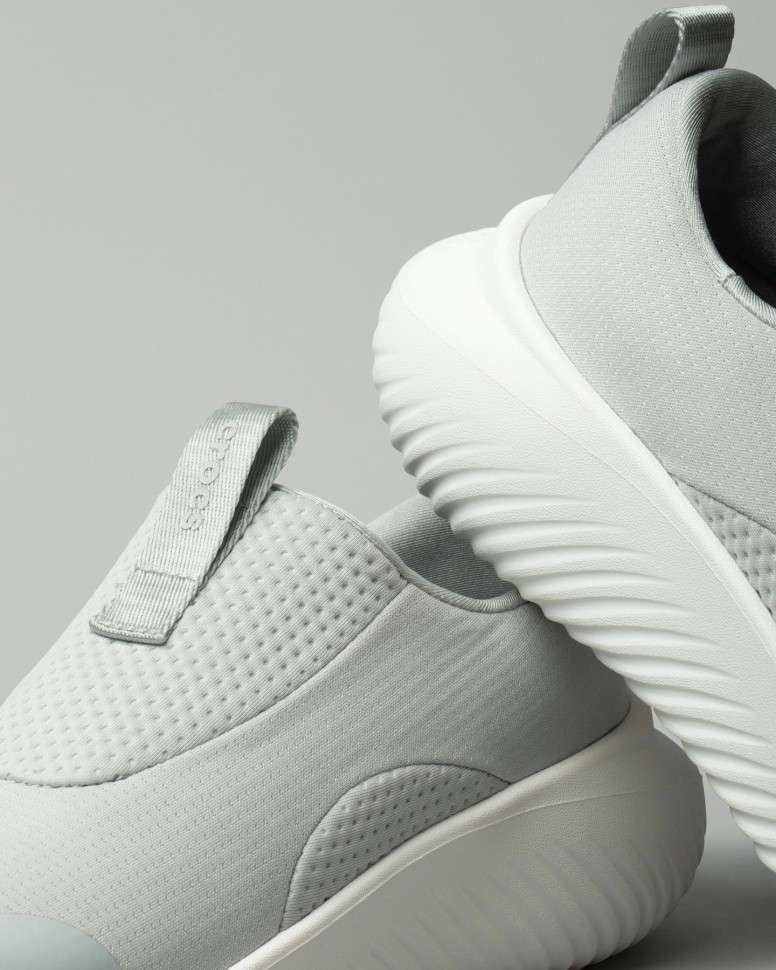 Жіночі Crocs Кросівки Меллоу Сірі Mellow Ease Slip on Atmosphere / White — фото 7