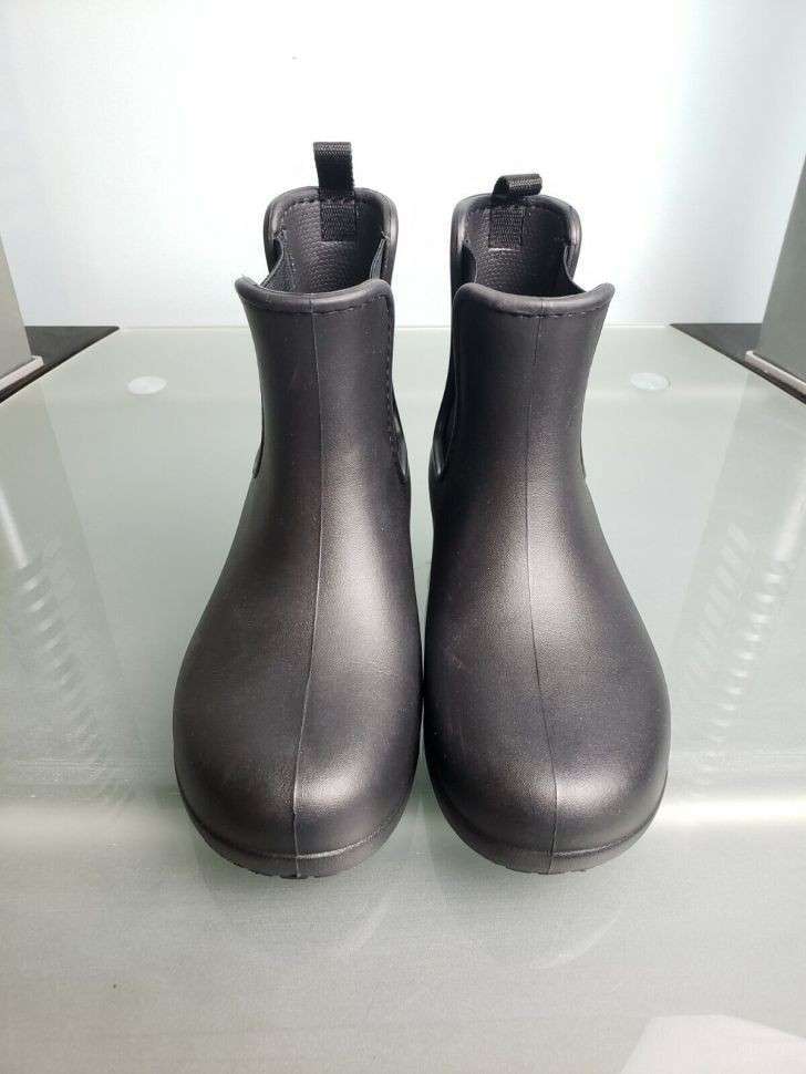 Жіночі гумові чоботи Crocs Women’s Freesail Chelsea Boot black — фото 12