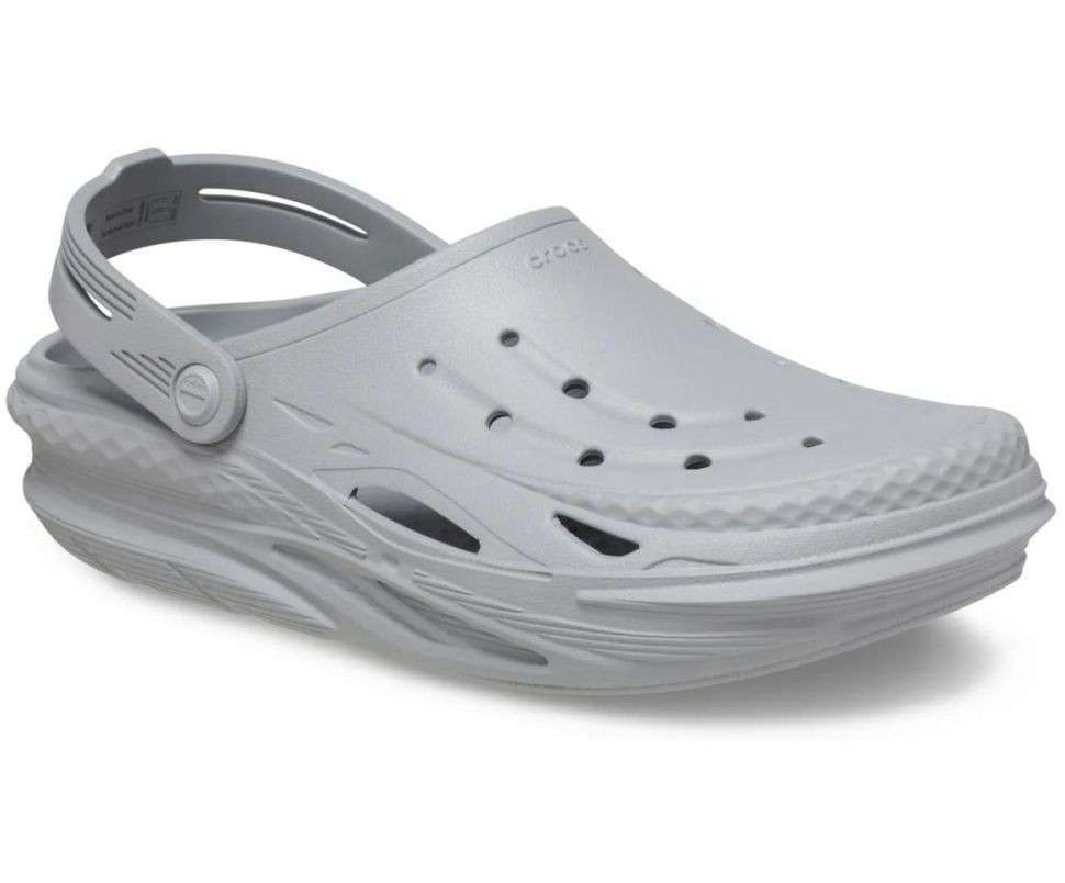 Чоловічі Crocs Off Grid Clog Light Grey — фото 5