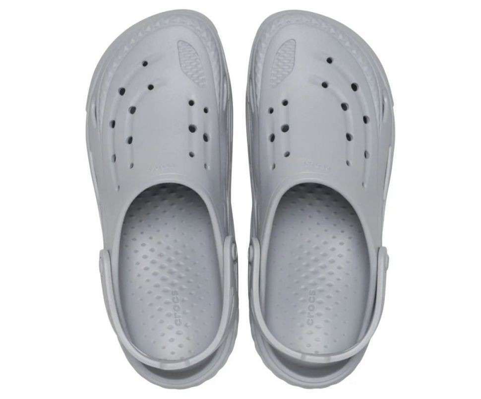 Чоловічі Crocs Off Grid Clog Light Grey — фото 7